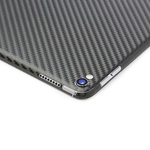 ArmorSuit - iPad Pro 10.5" (2017) Screen Protector + Black Carbon Fiber Skin Back Protector MilitaryShield w/ Lifetime Replacements - Front Anti-Bubble Ultra HD Shield (Wifi Version Only)
