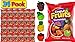 Gummy Fruits 3D Easy Fruits (24 Pack) Soft Chewy Gummies Like Gummy Bears I 4 Flavors & Shapes Grape Apple Pineapple & Strawberry I Fat & Dairy Free I Block-Fruit-24