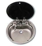 Dometic VA7306AC Round Sink Stainless Steel