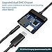 Pixel 2 Headphone Adapter, Liootech USB Type C to 3.5mm Audio Charge Jack with Chips Support Phone Call&PD Fast Charging Connector for Google Pixel 2/2 XL