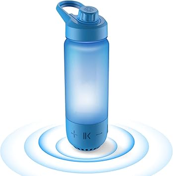 aqua bluetooth water bottle speaker