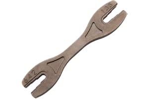 TUSK 6-Way Spoke Wrench for Motorcycle & Bicycle Wheels - Heavy Duty Steel Construction, Adjustable Design, Precision Tool for Tightening & Loosening Spokes