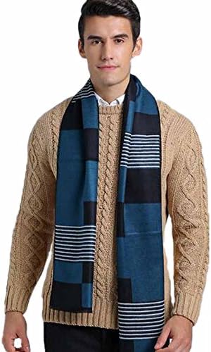 Men¡¯s Exclusive Plush Soft Cashmere Feel Fashion Winter Scarf by Marino Avenue