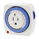 Jardin Aquarium Fish Tank Programmable 24-Hour AC220V Light Timer
