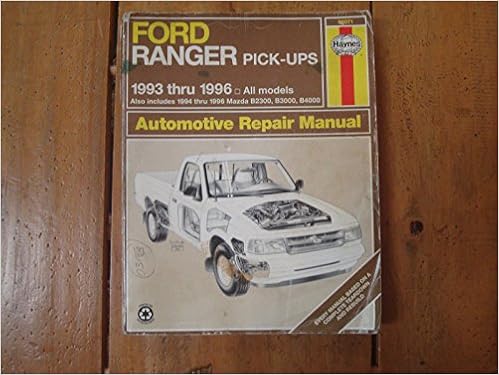 1994 Mazda B4000 Owners Manual - Ultimate Mazda