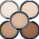 Mommy Makeup Mineral Dual Powder SPF15 [4-in-1 Pressed Mineral Foundation] 0.45 ounce - Oil-free, Talc-free, Fragrance-free, Paraben-free