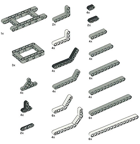 Lego technic beams assortment pack
