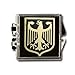 GERMANY EAGLE COAT OF ARMS GERMAN CREST GOLD PLATED PREMIUM LAPEL PIN GIFT BOX DEUTSCHLAND BUNDESADLER