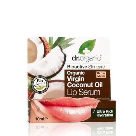 Dr. Organic Cocco Volumising Lip Glossy, 10 ml, 1er Pack (1 x 10 ml)
