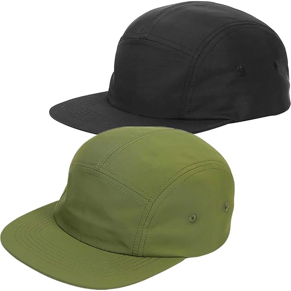 TOP HEADWEAR 5 Panel Hat for Men - Classic Canvas Camper Cap