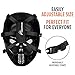 OutdoorMaster Airsoft Mask - Full Face Mask with Mesh Eye Protection (Camo)