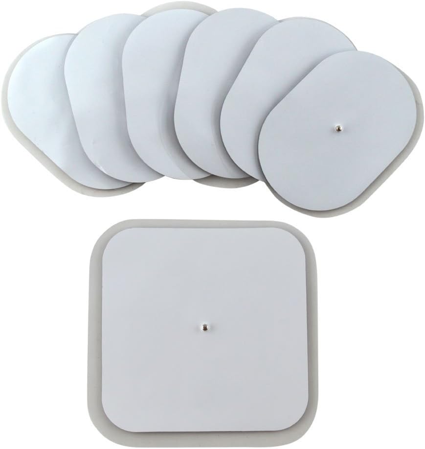 SUNMAS Replacement Electrode Pads for Massage Belt and Arm Band SM9065