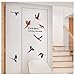 Smartcoco DIY Creative 3D Animal Color Parrot Wall Sticker Vivid Removable Wall Decals Refrigerator Cabinets Corridor Sofa Bedroom TV Background Decors