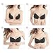 Holisouse Strapless Sticky Bra Backless Self Adhesive Invisible Push Up Reusable Bras with Drawstring