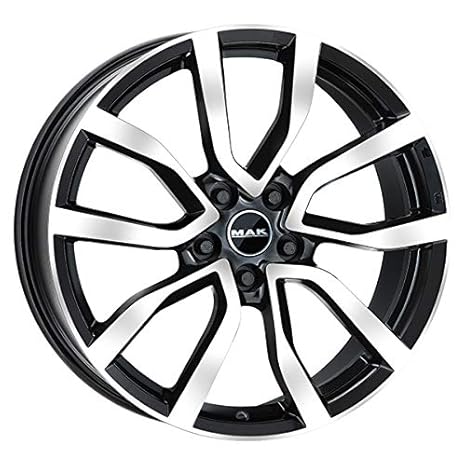 Amazon Com Mak Midlands Alloy Wheel Black Mirror 8 5x20 5x108
