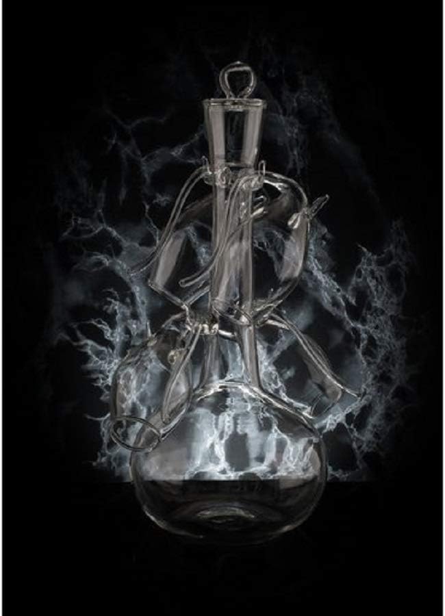 Port Decanter & 4 Glass Sipper Set, Transparent, 0.1 Litres