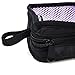 Cable Organizer Case Bag Portable Travel Computer Accessories Organizer Zipper Mesh Pouch for Laptop Mouse, Power Bank, USB, Adapter, Charger-Purple