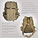 Tactical Backpack + Hydration Bladder with Emergency & Survival Gear, Military Backpack Hiking Camping Bug Out Bag Kit