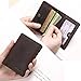 PDTXCLS Credit Card Holder for Men RFID Blocking Leather Front Pocket Wallets Minimalist Pabin (Texas Brown)