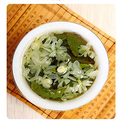 Yan Hou Tang Organic Jasmine Green Tea Loose Leaf - 100g Herbal Premium Chinese Leaves Naturally Flower Scented Tea for Antioxidants Stress Relieve