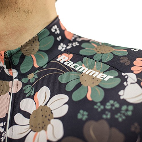Racmmer Mens Breathable Short Sleeve Cycling Jersey Ultra-Light Cycling Clothing - Thumbnail 7