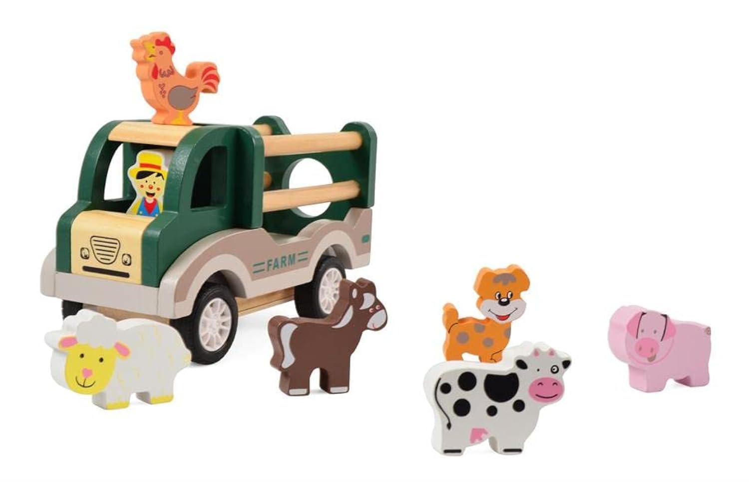 Magni - Farm Truck with 6 animals (2919)