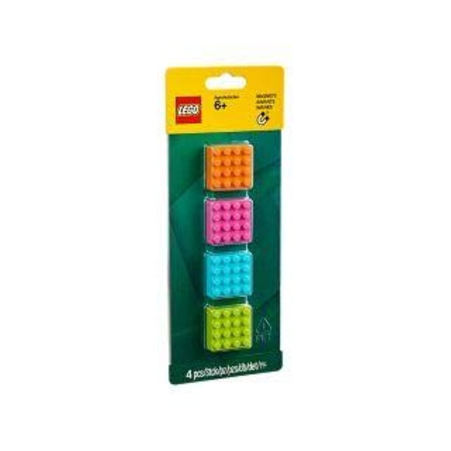 LEGO® 4x4 Brick Magnets - Add a touch of LEGO® colour with this LEGO 4x4 Brick Magnets set!