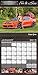 2019 Fast & Sexy Car Girl Wall Calendar 12x12 inches (Nude Version)