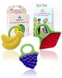 Best Quality Silicone Baby Teething Toys, Set of 3