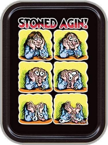 R Crumb Stoned Agin Large Stash Tin