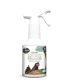 Biovetol Lotion Anti Poux Poulailler 500 Ml Amazonfr Animalerie