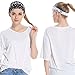 Sweat Wicking Stretchy Athletic Bandana Headbands/Head wrap/Yoga Headband/Head Sarf/Best Looking Head Band for Sports or Fashion, or Exercise (Set 5 (6 Count))