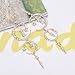 Temperament Of Fashion Long Stars And The Moon Diamond Earrings (Gold)