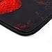 Redragon P016 Gaming Mouse Pad, Large 13 x 10.2 x 0.1 Inches, Stitched Edges, Waterproof, Black Red Dragon Design, Pixel-Perfect Accuracy Optimized for All MMO Computer Mouse Sensitivity and Sensors