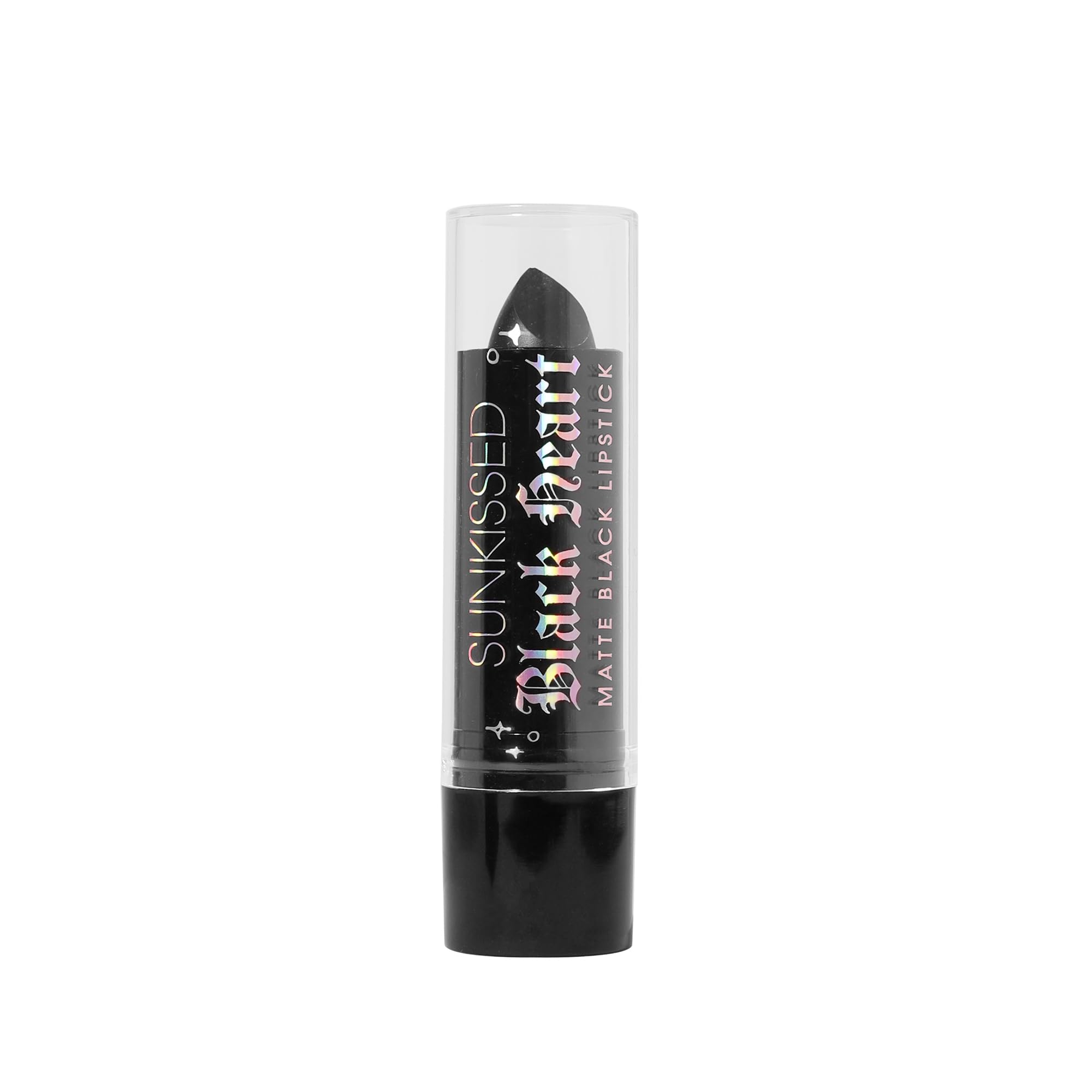 Sunkissed Black Heart Matte Black Lipstick