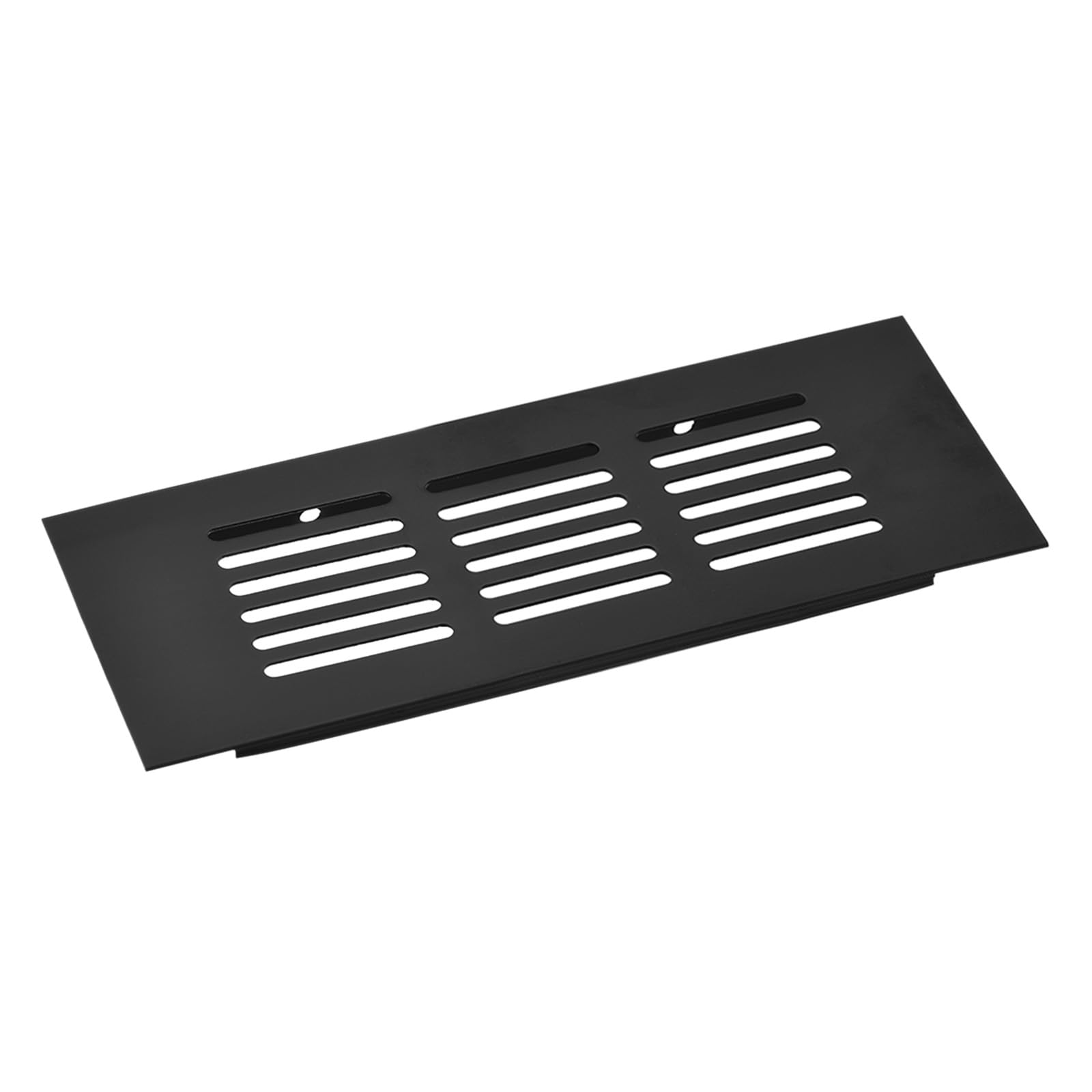 uxcell 1pcs Rectangle Ventilation Grille Aluminum Alloy Mesh Air Vent Cover Louvered Ventilation Cover for Cabinet Wardrobe Shoe Cabinet Closet, 150x60mm / 5.91"x2.36"