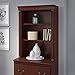 Bush Furniture Birmingham Hutch for Lateral File Cabinet in Harvest Cherry
