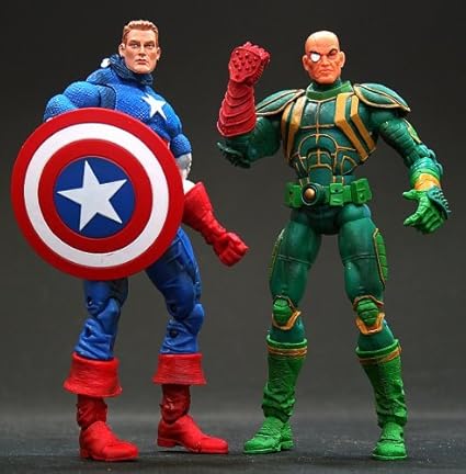 marvel legends captain america red skull