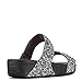 FitFlop Women's GLITTERBALL Nubuck Slide Sandals (Pewter,7B)