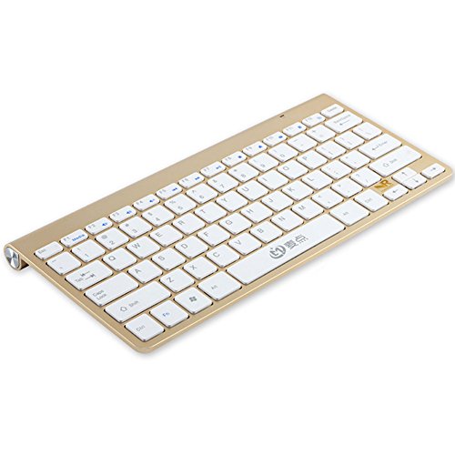 Normia Rita Mini Wireless Keyboard 2.4 GHz Slim Body Quiet Operation Energy-saving for Tablets, Android IOS Smartphone, Ipad, MAC