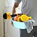 Drill Brush Attachment Set - Drill Brush Power Scrubber 10 Piece, Scrub Pads & Sponge, Extend Long Attachment, Cleaning Brushes for Shower, Bathroom, Carpet, Grout, Tiles, Sinks, Car