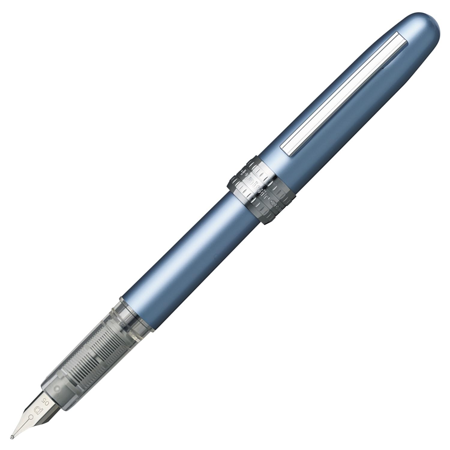 Platinum Plaisir Fountain Pen Pgb-1000 Frosty Blue Medium
