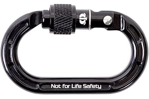 Omega Pacific Micro Raider Aluminum Keylock Screw-Lok - Our Top Carabiner has been Scaled Down to Create The Ultimate Accessory Connector