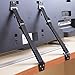 Baby Safety Anti-Tip Straps for Flat Screen TVs and Furniture - Metal Plates only, Heavy Duty straps, No Plastic Parts, Step by Step Instructions