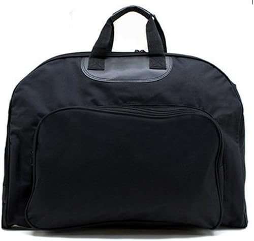 Amazon ガーメントバッグ スーツ入れ 撥水加工の高級 撥水加工 高性能 ガーメント ビジネスバッグ ガーメントケース ブラック ガーメントバッグ