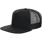 Lids Blank Essential 5-Panel Trucker Adjustable Snapback Hat