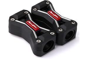 Modeer Compatible with Honda CRF 1000L / 1100L Africa Twin All Year Motorcycle Engine Guard Bumper Crash Bar Protection Africa Twin Accessories (red)