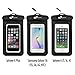 Universal Waterproof Case Bag Pouch by CaseCarnivore for Apple iPhone 6s Plus, 6s, 6, SE, Samsung Galaxy S7 Edge, S7, S6 - Durable 360 Protection from Elements, IPX8 Certified to 100 Feet - Best