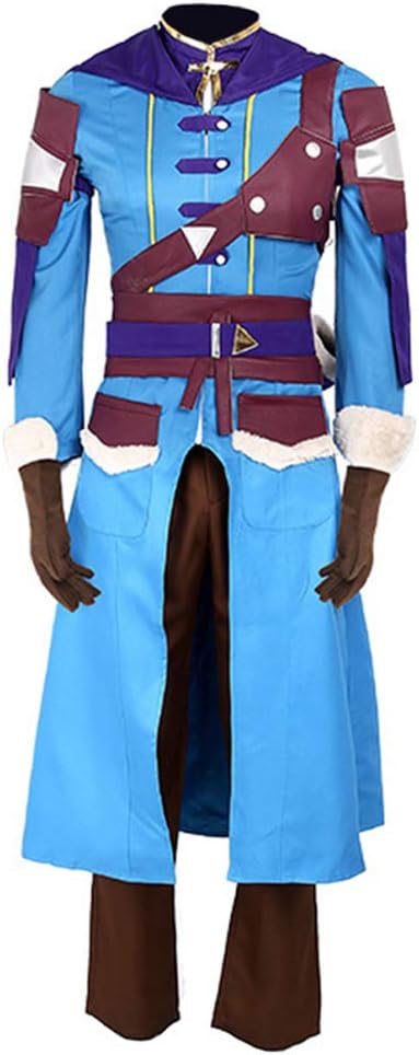 CosplayDiy Men's Suit for Fire Emblem: Three Houses 5 Years Ashe Cosplay Costume