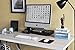 Wallniture Wall Mountable Floating Shelf Storage Organizer with 3 Drawers in Black